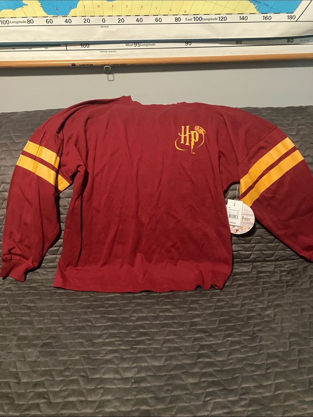 Warner Bros. Crimson and Gold Harry Potter Pullover
